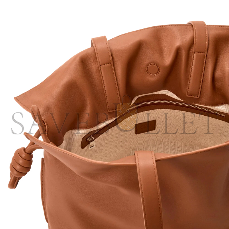 L0ew* LARGE FLAMENCO CLUTCH IN NAPPA CALFSKIN A411FL1X18 (38*29*14cm)